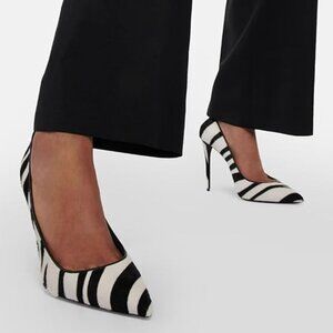 FSJ Women Suede Sexy Pointed Toe Pumps 12 cm High Heels Stilettos Party Prom Dai